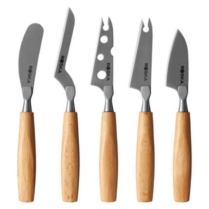 Cheese Knife Set, Set of 5 (Boska – Netherlands)