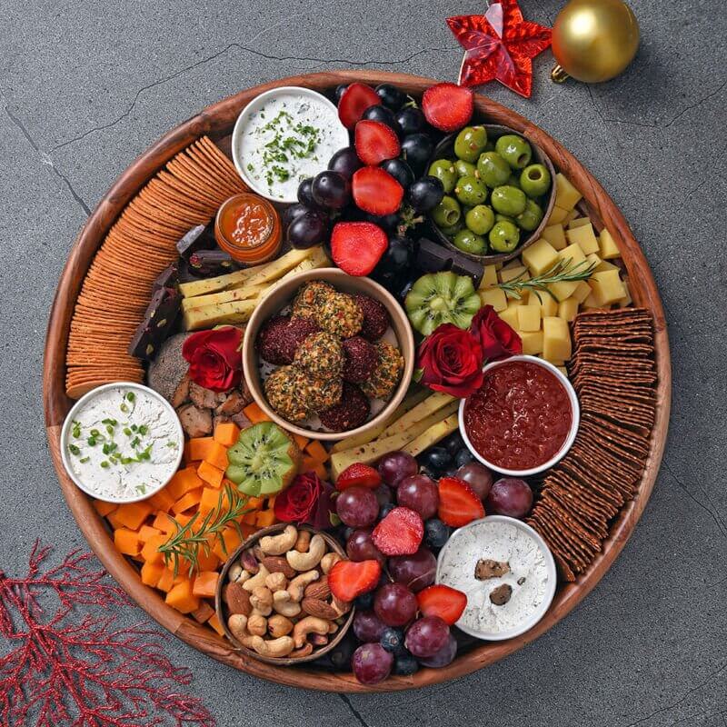 LEONARDO Cucina 018519 Wooden Cheese Board With Glass Cover