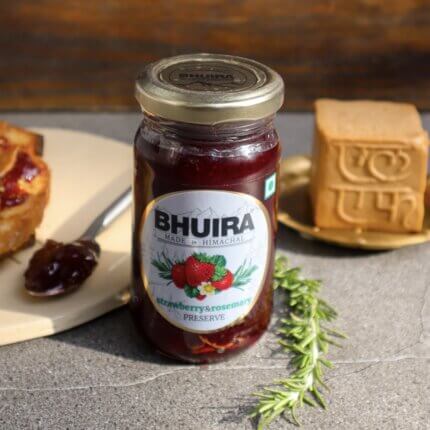 Bhuira- Strawberry & Rosemary Preserve