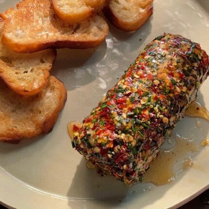 Christmas - Truffle Fromage Cheese Log