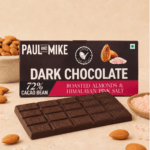 Paul & Mike - 72% Dark Chocolate with Roasted Almonds & Himalayan Pink Salt