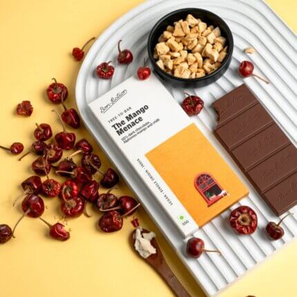 Bon Fiction - The Mango Menace - 55% Dark Alphonso Mango Chilli Chocolate