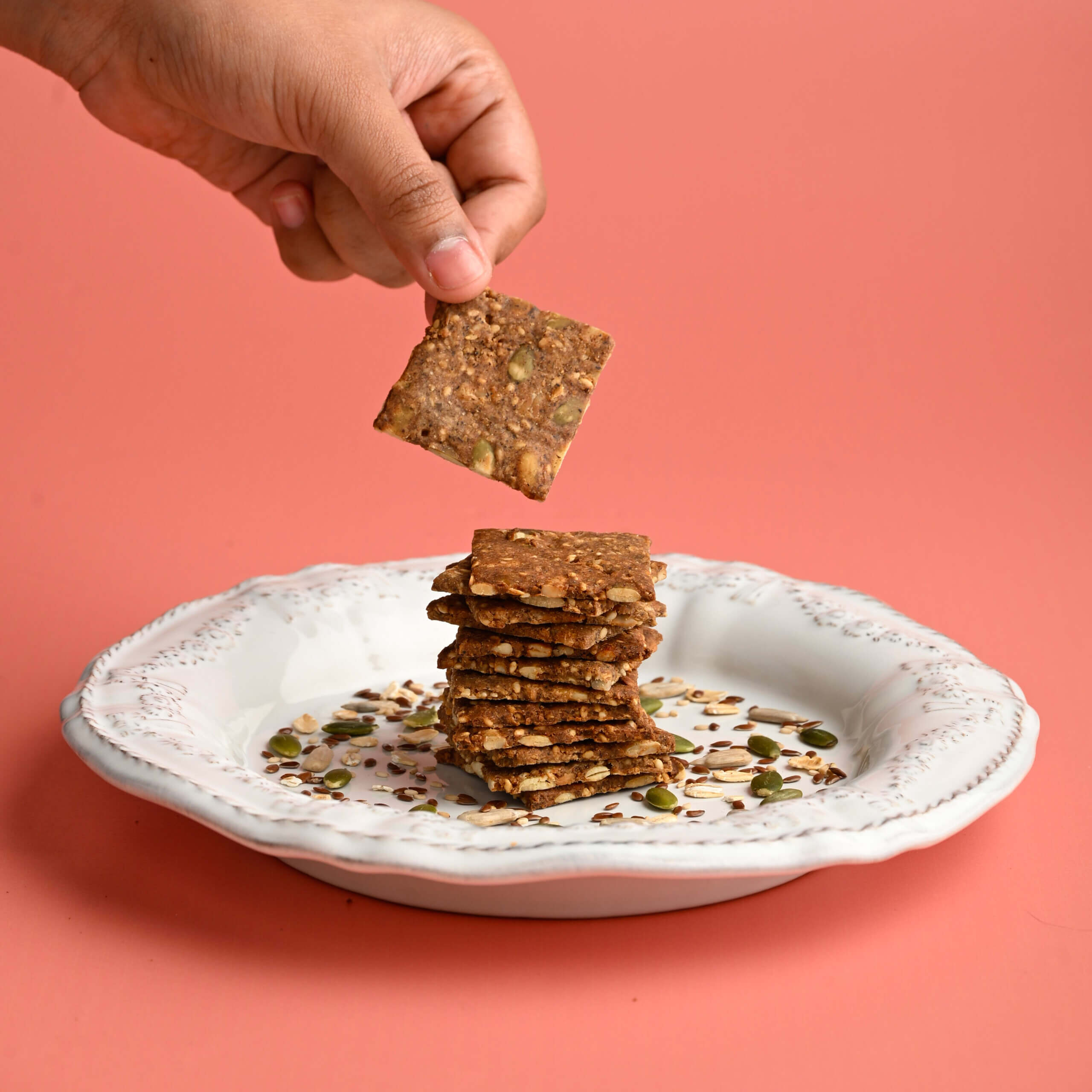 Gluten Free Multiseed Crackers Vivanda - Gluten - Free Multiseed Crackers - Image 1